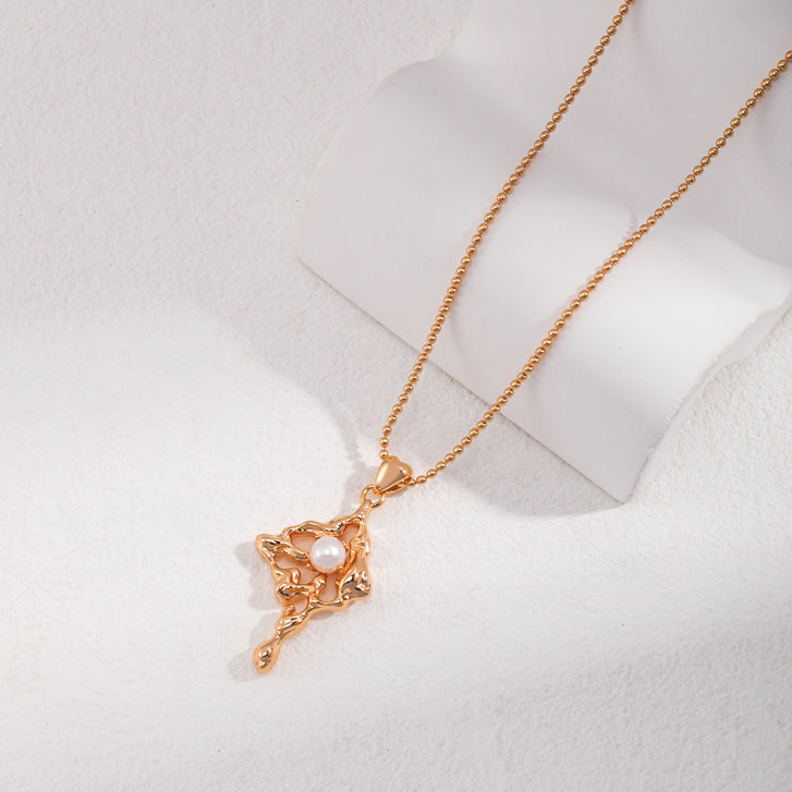 Fluvielle Pearl Necklace - Rivelle Jewelry