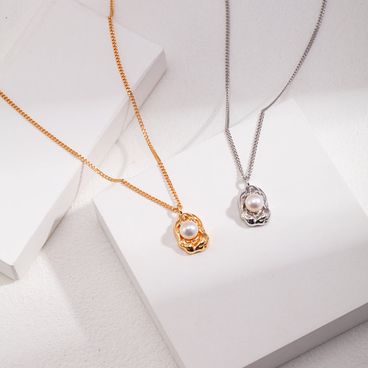 Fluvielle Pearl Necklace - Rivelle Jewelry